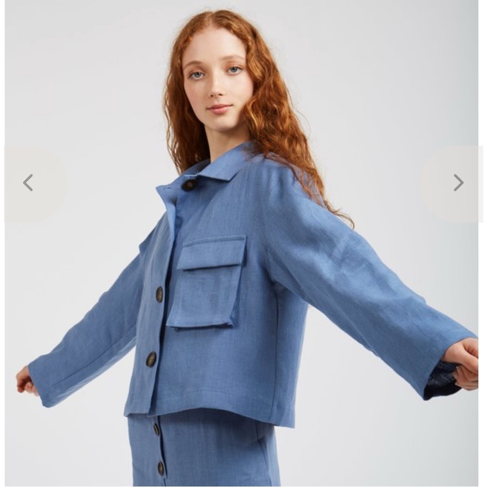 Paloma Wool Apollonia Jacket Soft Blue Size 36/US4 - Picture 2 of 15